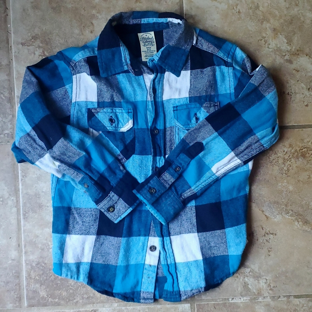 Boys plaid shirt